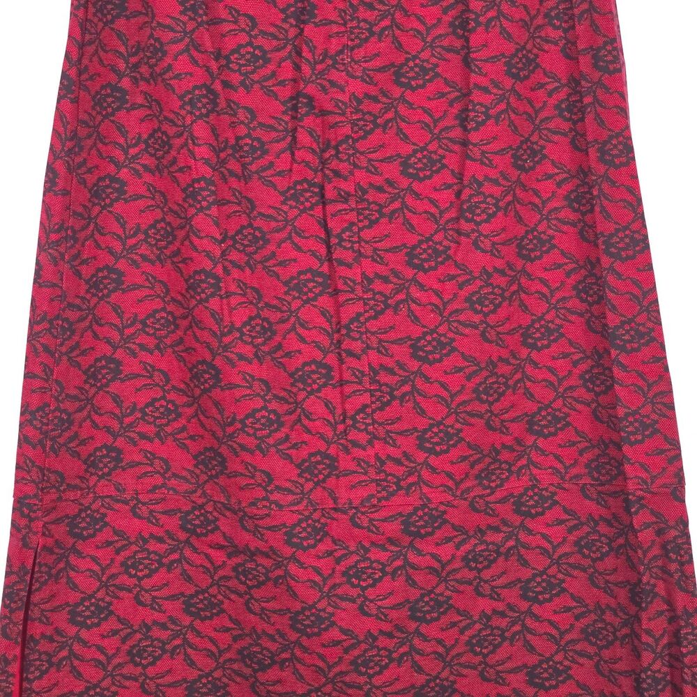 TRACY EVANS Red Rose Lace Maxi Skirt Women's 9 Romantic Whimsygoth Coquette Girl - Picture 13 of 14